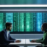 Home 19 AI 윤리와 AI 윤리적 AI 비판 - **Prompt:** A diverse group of adults (various ages, ethnicities, and genders), all wearing contempo...