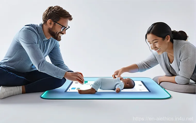 AI 윤리와 AI 윤리적 AI 비판 - **Prompt:** A sweeping, high-angle view of a futuristic, gleaming metropolis at twilight. Towering s...