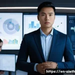 Home 18 AI 윤리와 AI 윤리적 AI 정부 정책 - **Prompt 1: The Algorithmic Bias Reveal**
A highly detailed, realistic, full-shot image showing ...